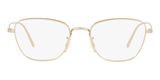  Oliver Peoples Suliane brushed gold eyeglasses 