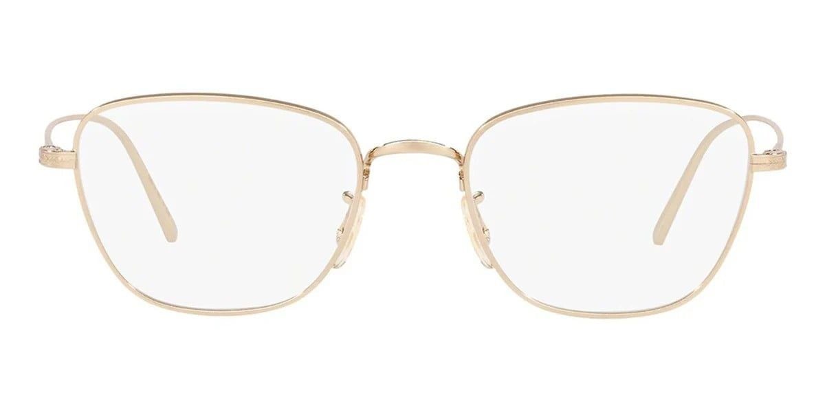  Oliver Peoples Suliane brushed gold eyeglasses 