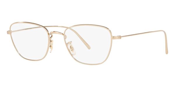  Oliver Peoples Suliane brushed gold eyeglasses 