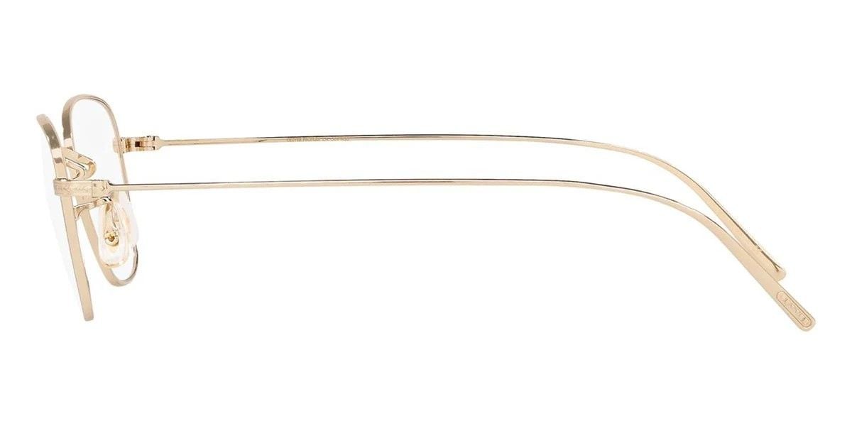  Oliver Peoples Suliane brushed gold eyeglasses 
