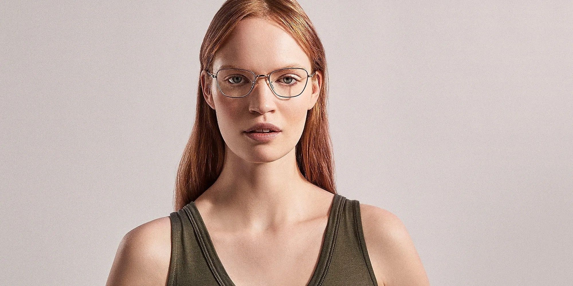  Oliver Peoples Suliane brushed gold eyeglasses 