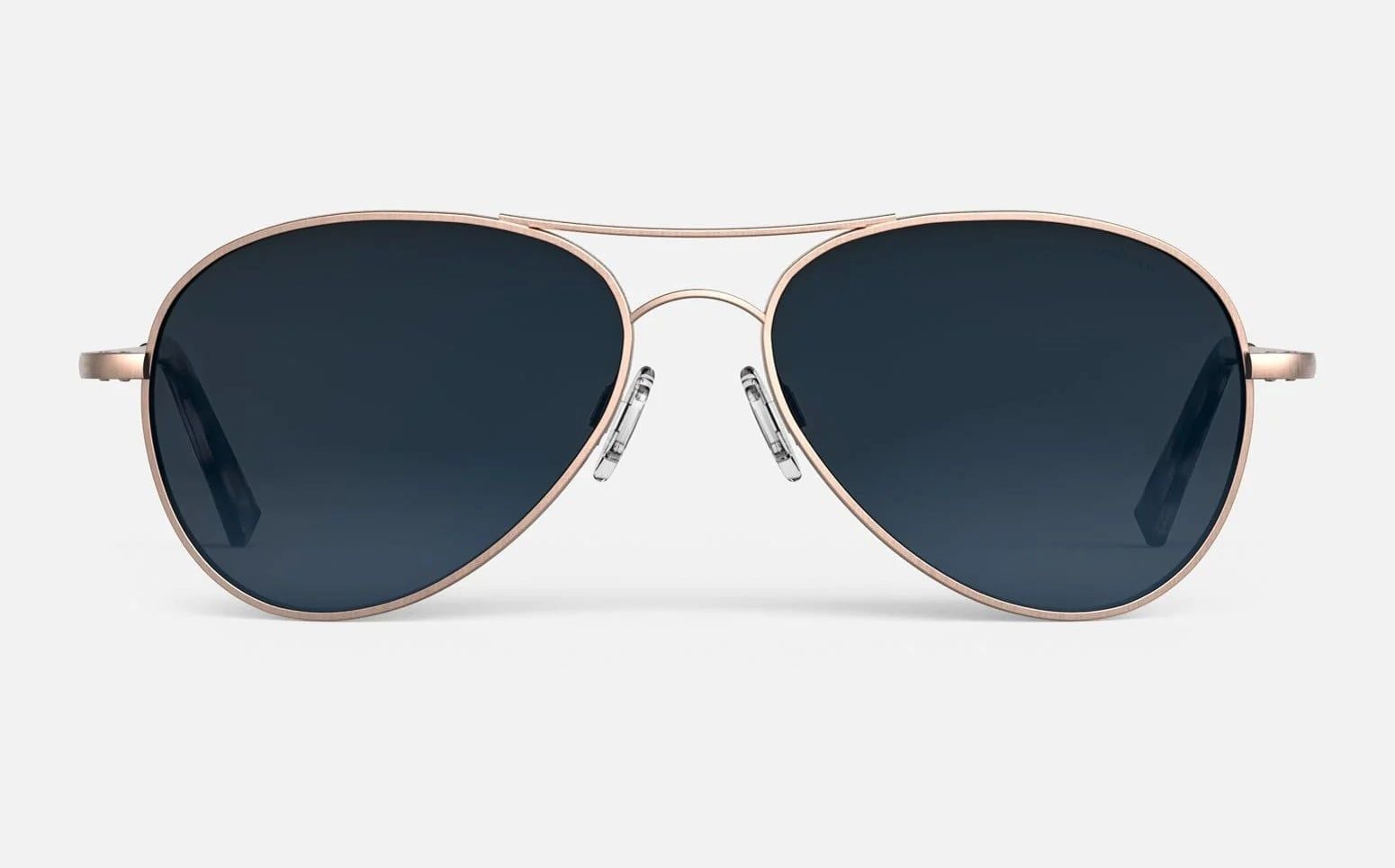  Randolph Amelia Rosegold Aviator Polarized Sunglasses 
