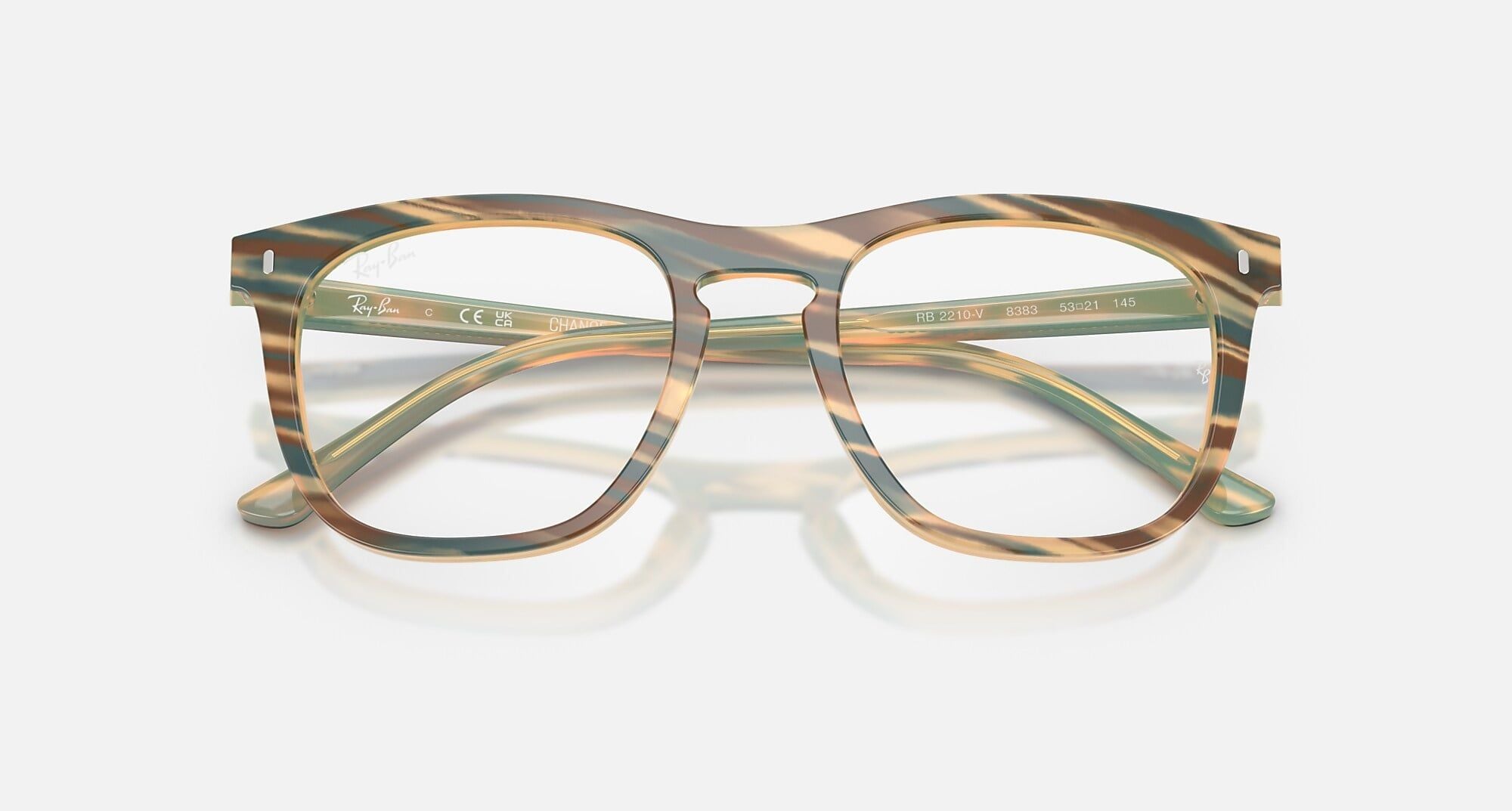  Ray Ban RB2210V 8383 CHANGE eyeglasses 