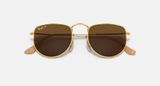  Ray Ban Elon RB3958 gold brown sunglasses 