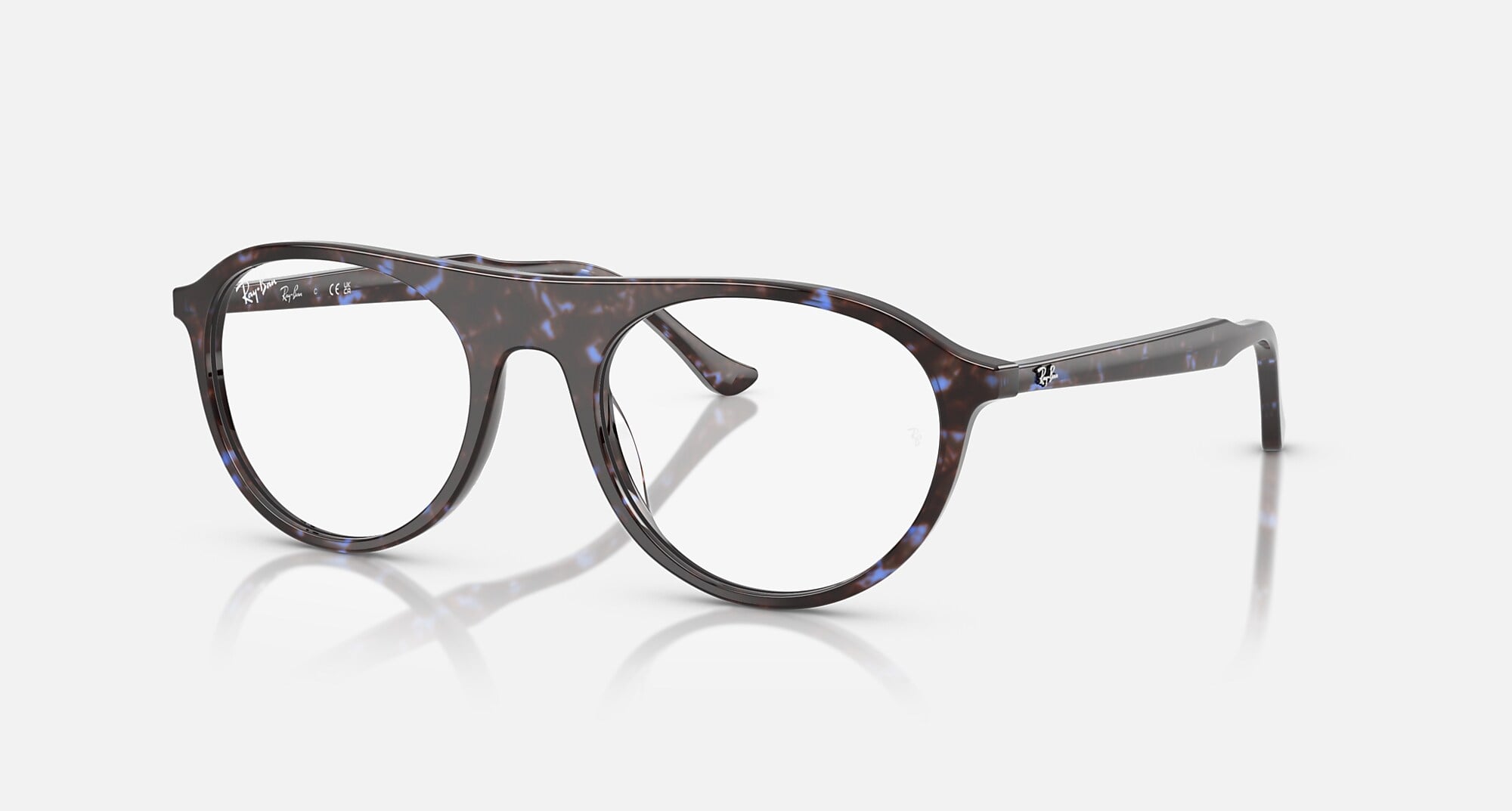  Ray Ban RB5441 8424 havana blue eyeglasses 