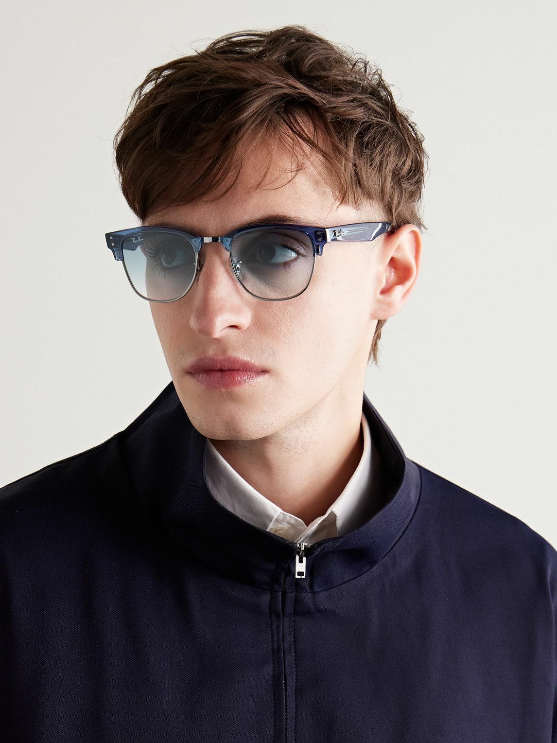  Ray Ban RBR0504S 670781 Clubmaster Reverse sunglasses 