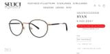  Seraphin by OGI Ryan titanium eyeglasses 