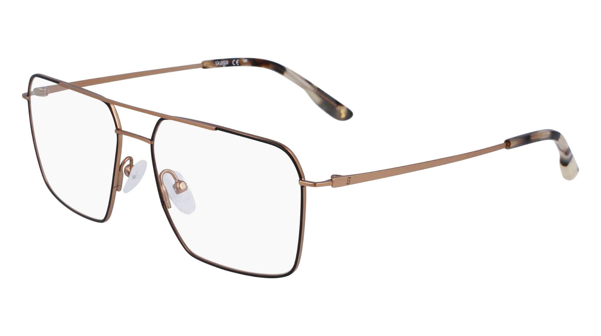  Skaga STEKENJOKK bronze titanium temples eyeglasses 