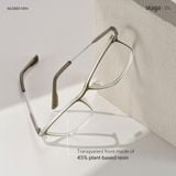  SKAGA SK2890 VEN Khaki titanium temple eyeglasses 