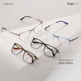  SKAGA SK2890 VEN Khaki titanium temple eyeglasses 