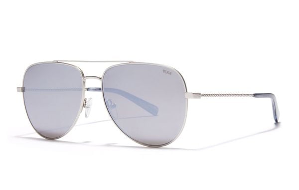  Tumi STU008 silver sunglasses 