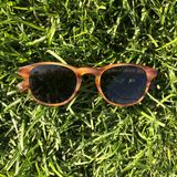  Warby Parker Downing English Oak sunglasses 