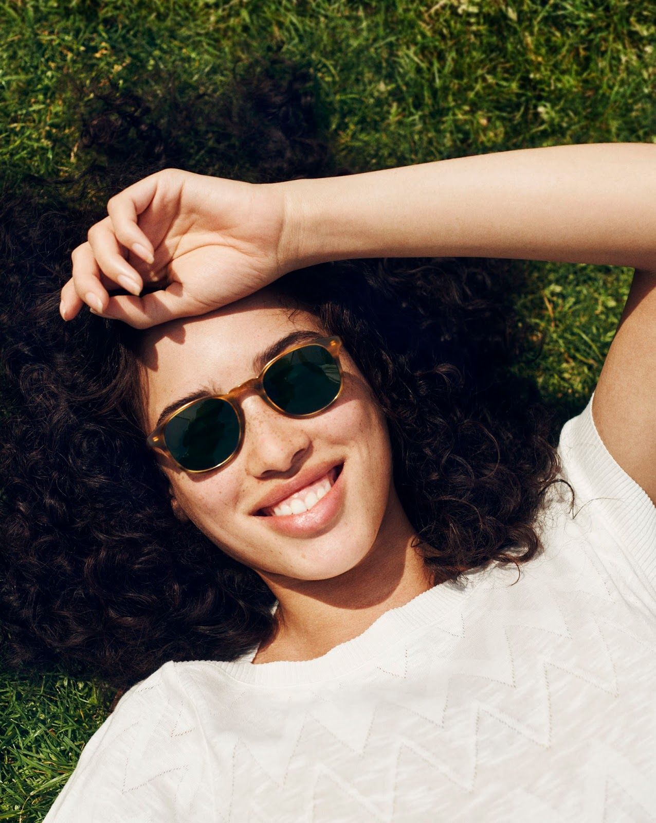  Warby Parker Downing English Oak sunglasses 