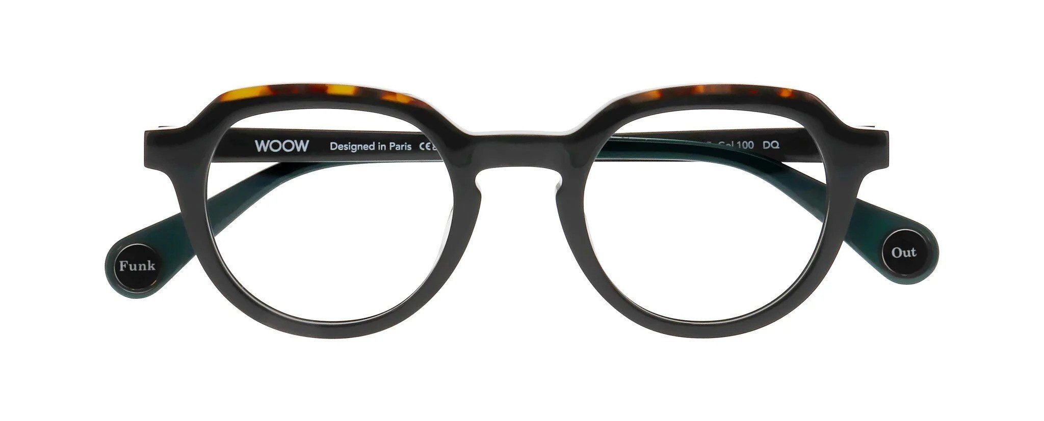  WOOW FUNK OUT 1 Black eyeglasses 
