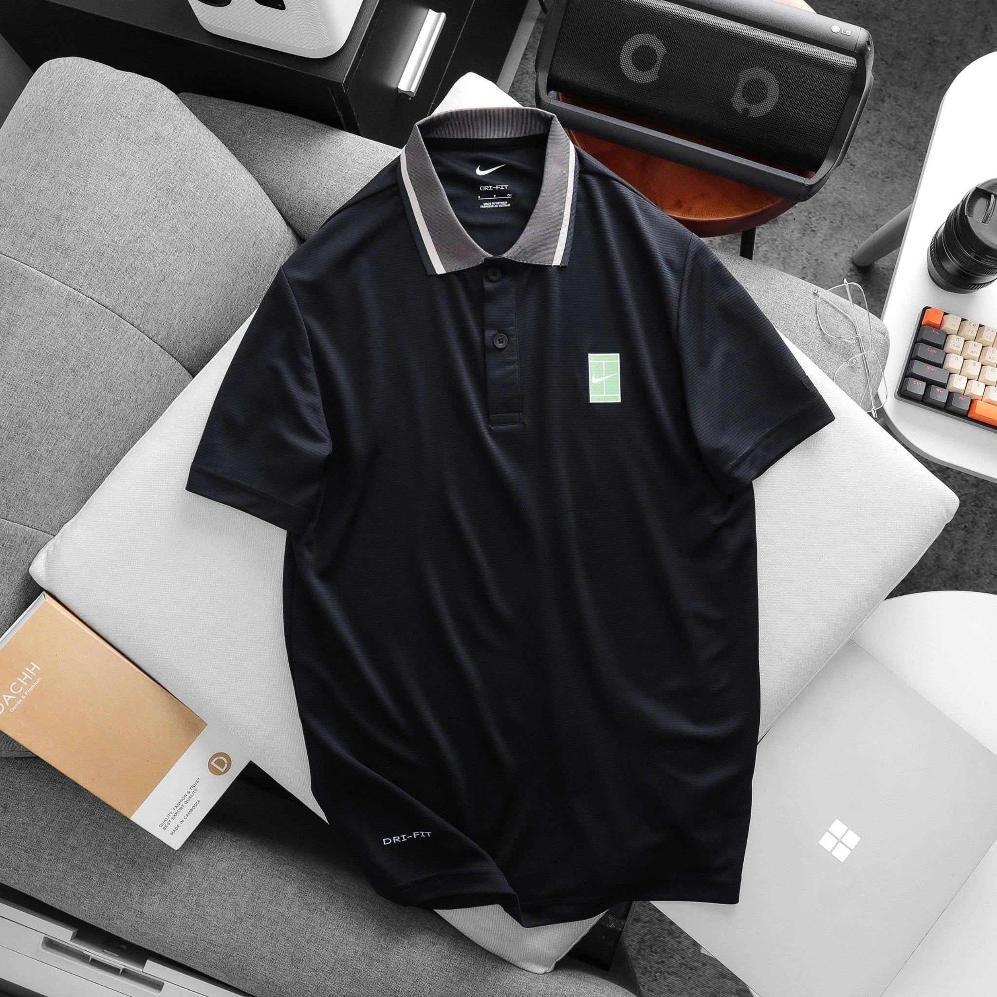  Áo Polo Nike Tem Vuông 2026 