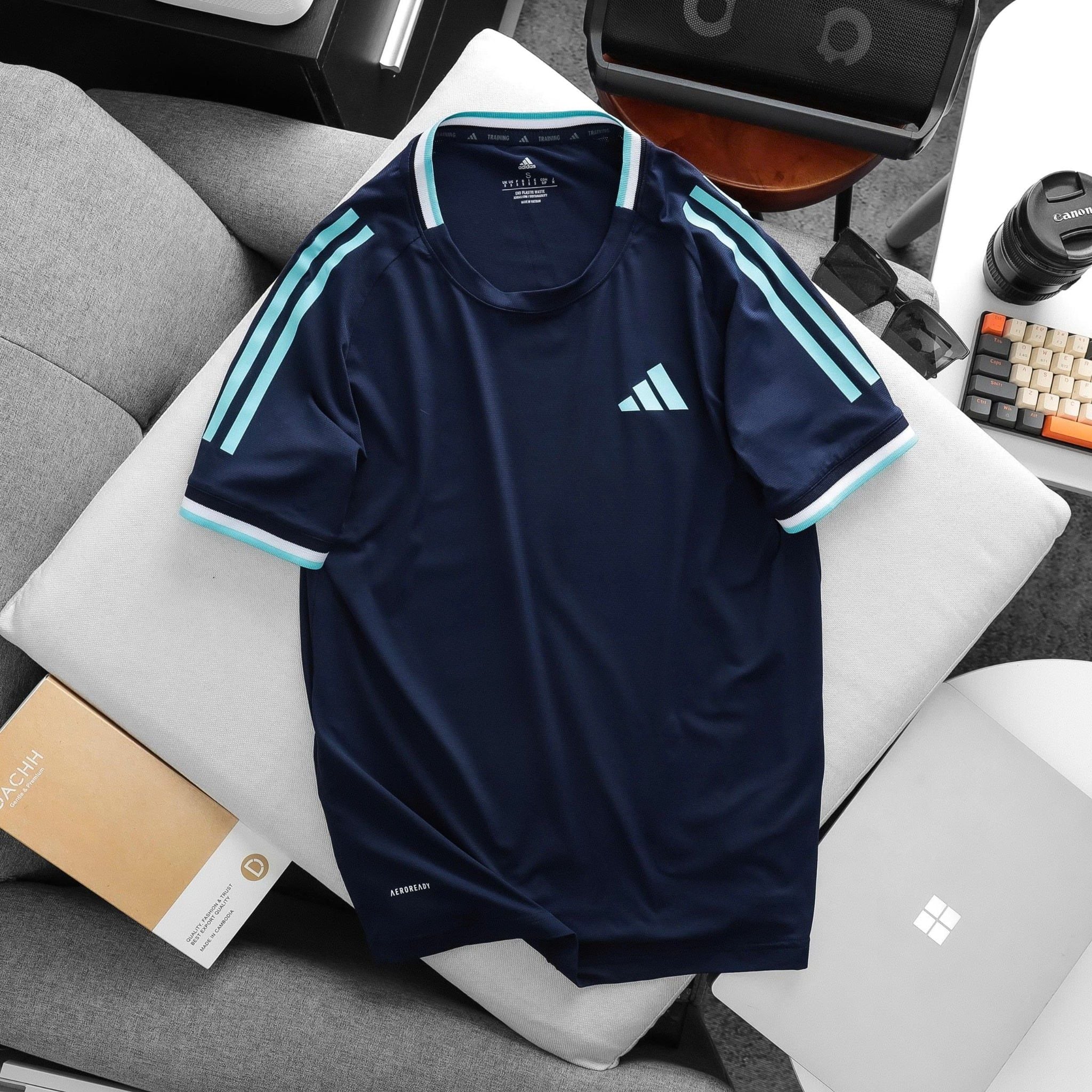  Áo Adidas Training 3 sọc tay 2026 