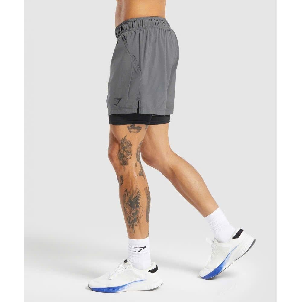  Short Gymshark 2in1 Chính hãng 
