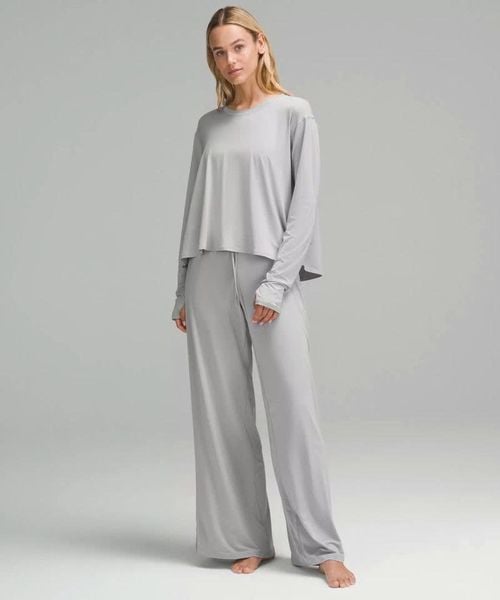  Áo Lululemon Modal Relaxed-Fit Lounge Long-Sleeve LW3ICRS 