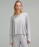  Áo Lululemon Modal Relaxed-Fit Lounge Long-Sleeve LW3ICRS 