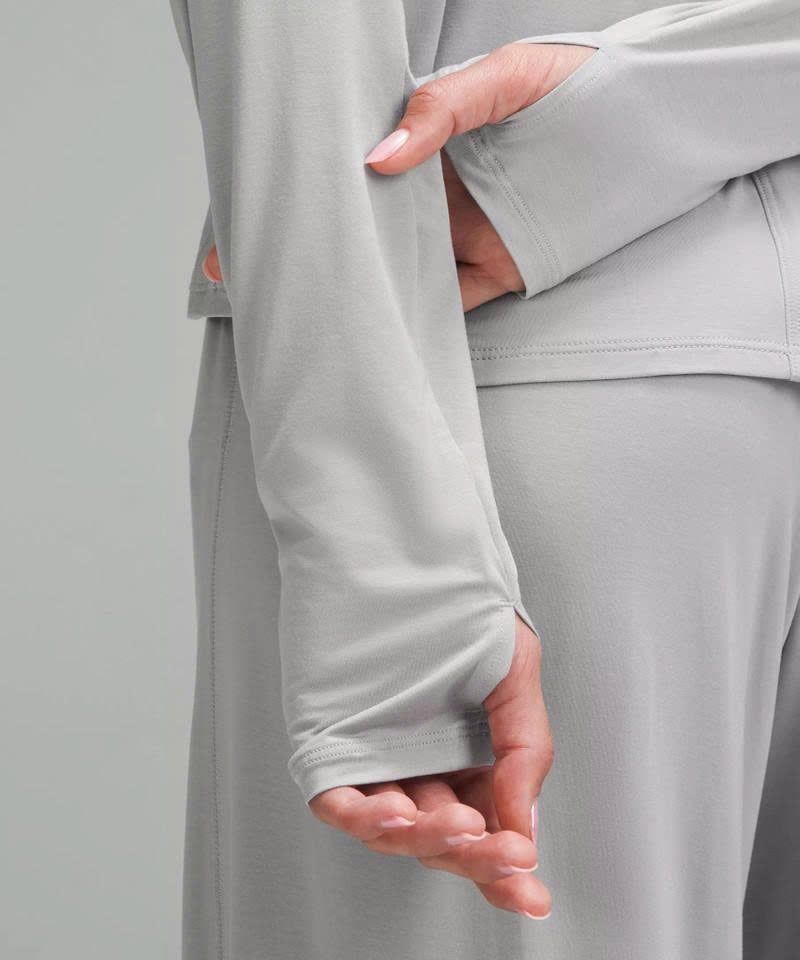  Áo Lululemon Modal Relaxed-Fit Lounge Long-Sleeve LW3ICRS 