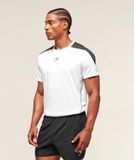  Áo Gymshark Arrival Block Trắng A3B6E 