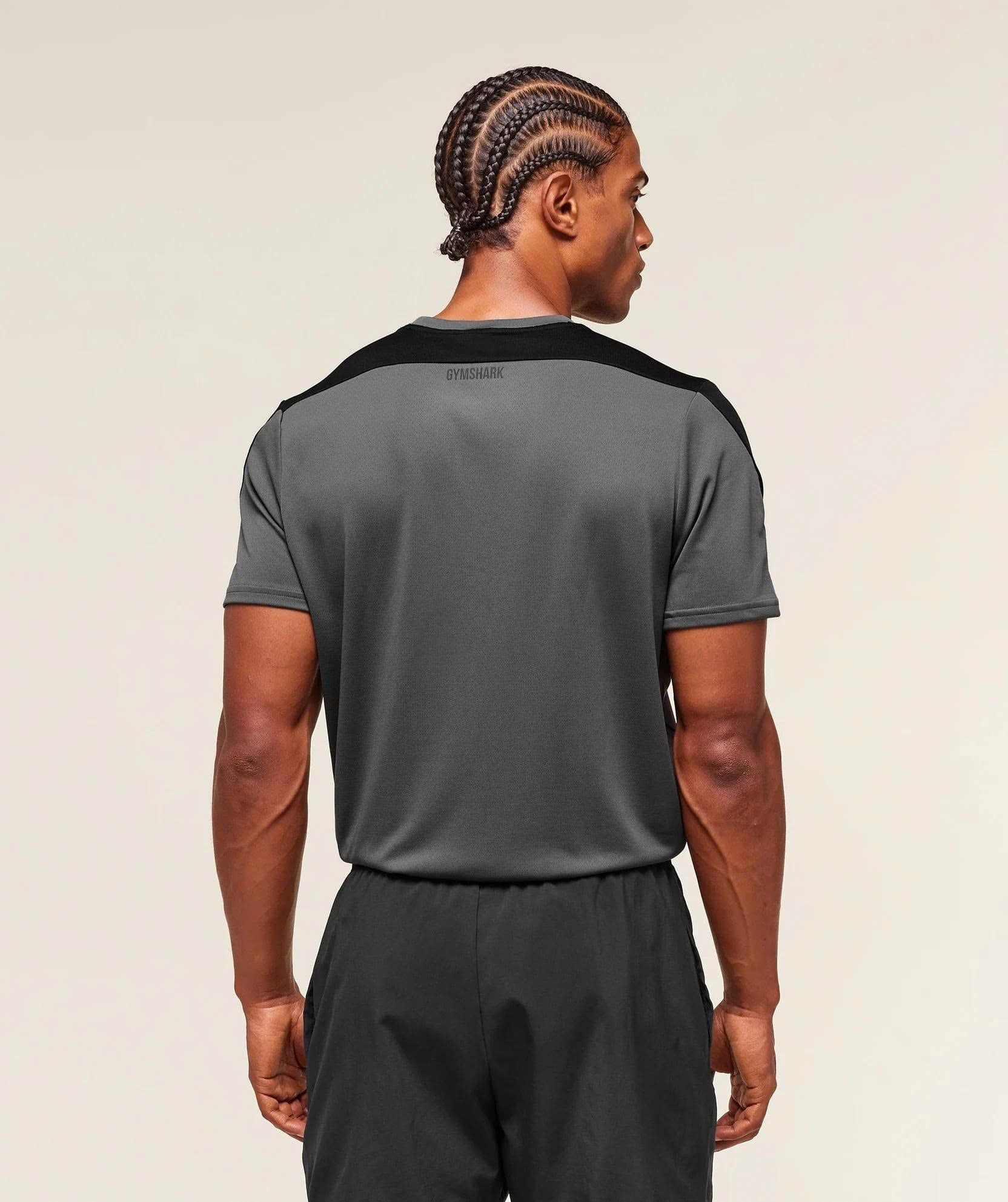  Áo Gymshark Arrival Block Xám A3B6E 