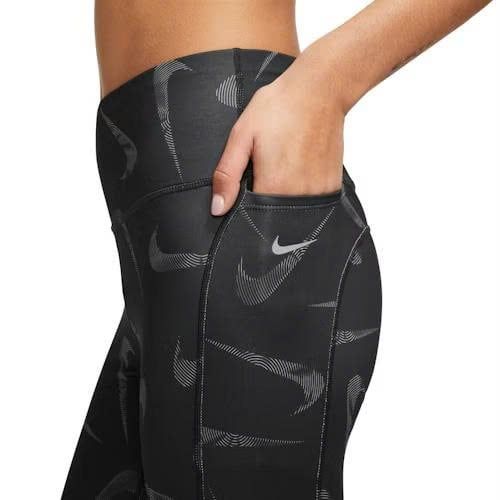  Legging Nike Dri-FIT Fast Swoosh Print Mid-Rise 7/8 Tight FB4677-010 