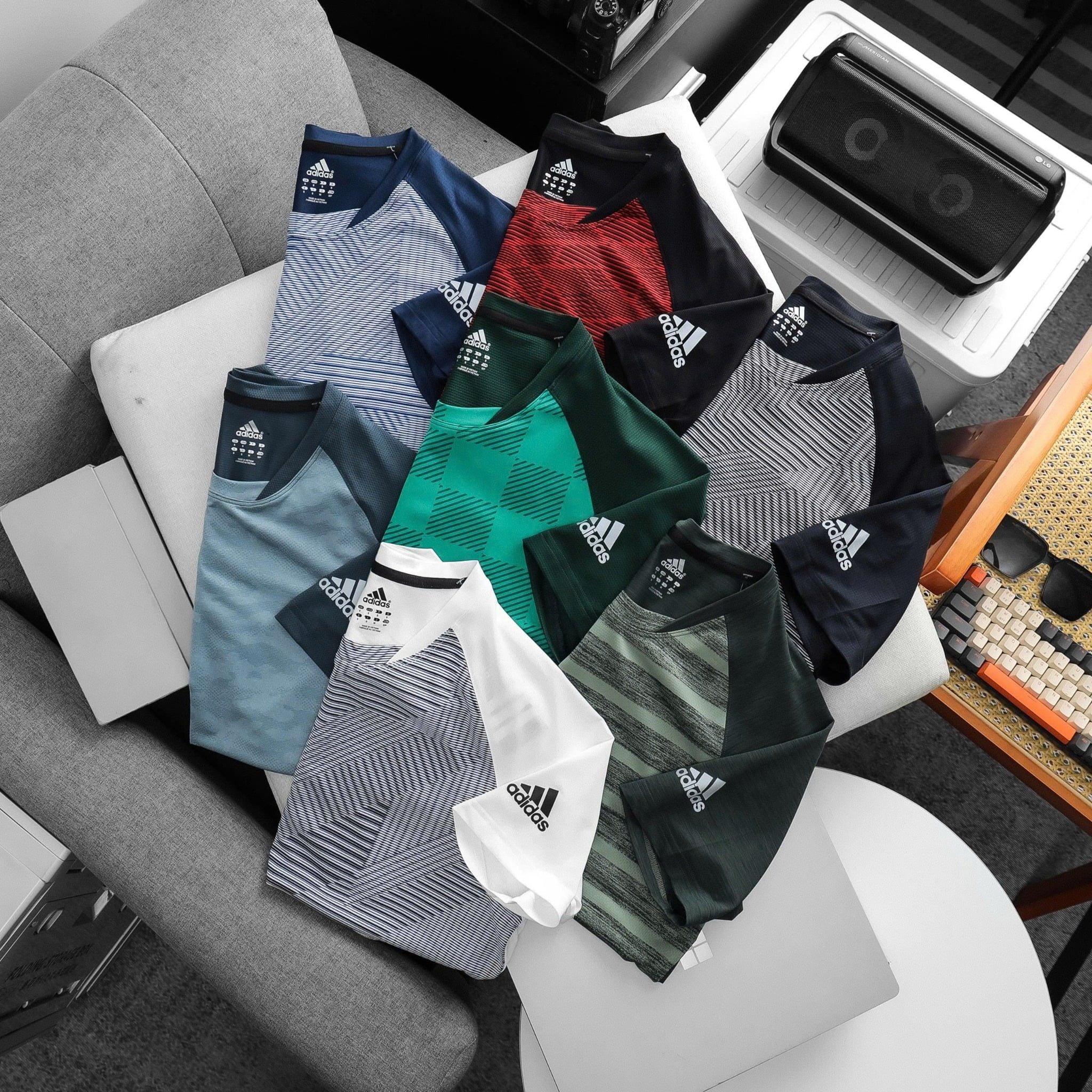  Áo Adidas Training phối sọc 2026 