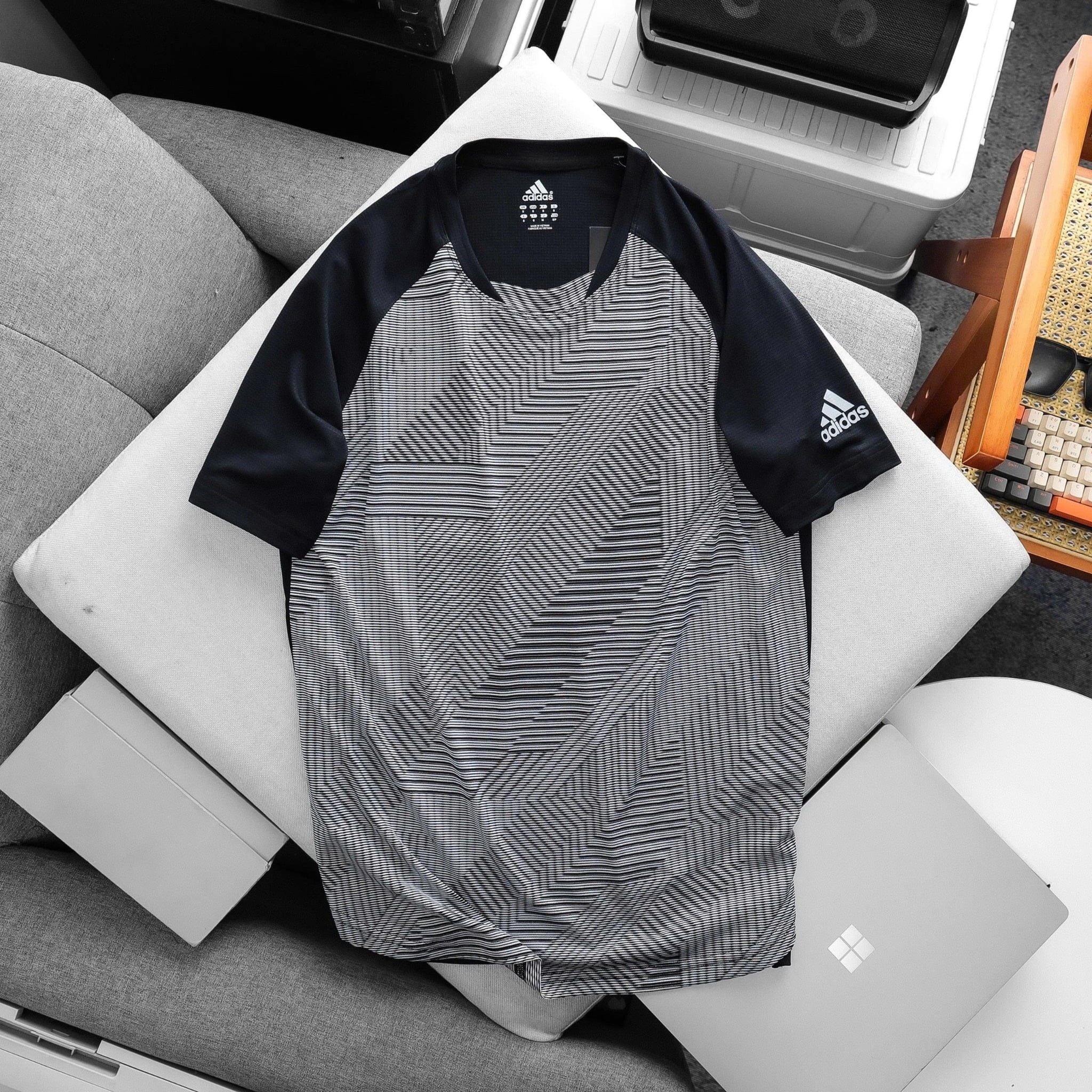  Áo Adidas Training phối sọc 2026 