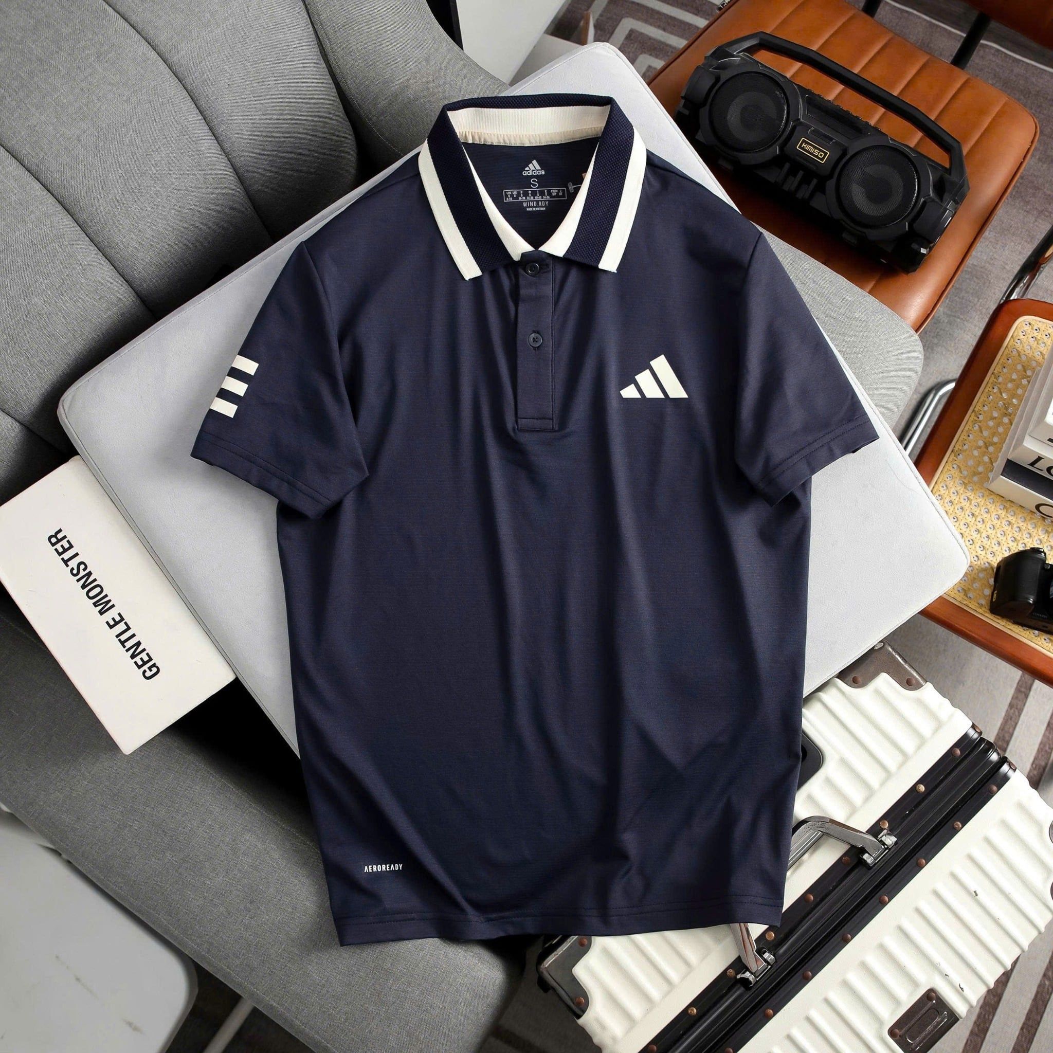  Áo Polo Adidas 3 sọc 2026 