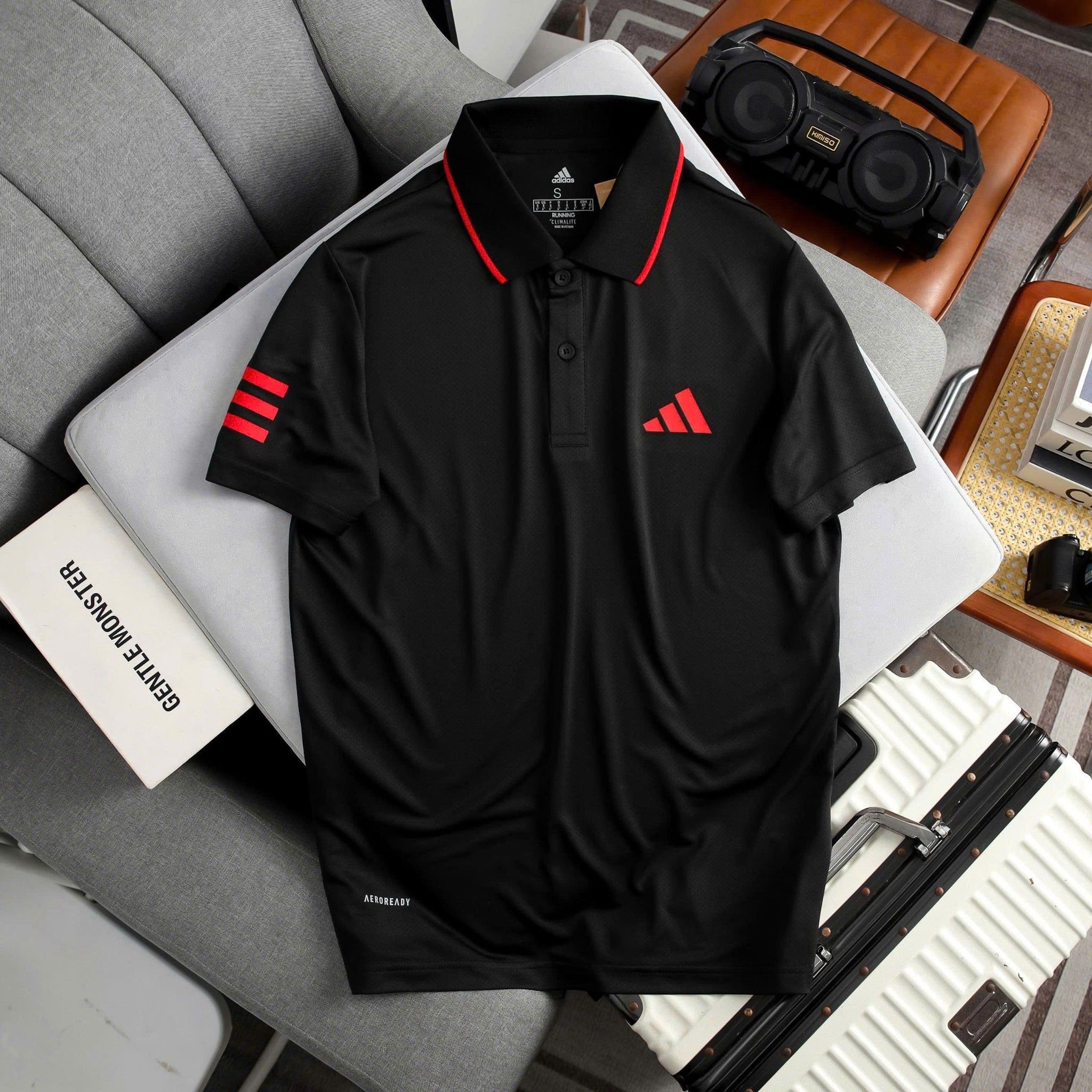  Áo Polo Adidas 3 sọc 2026 