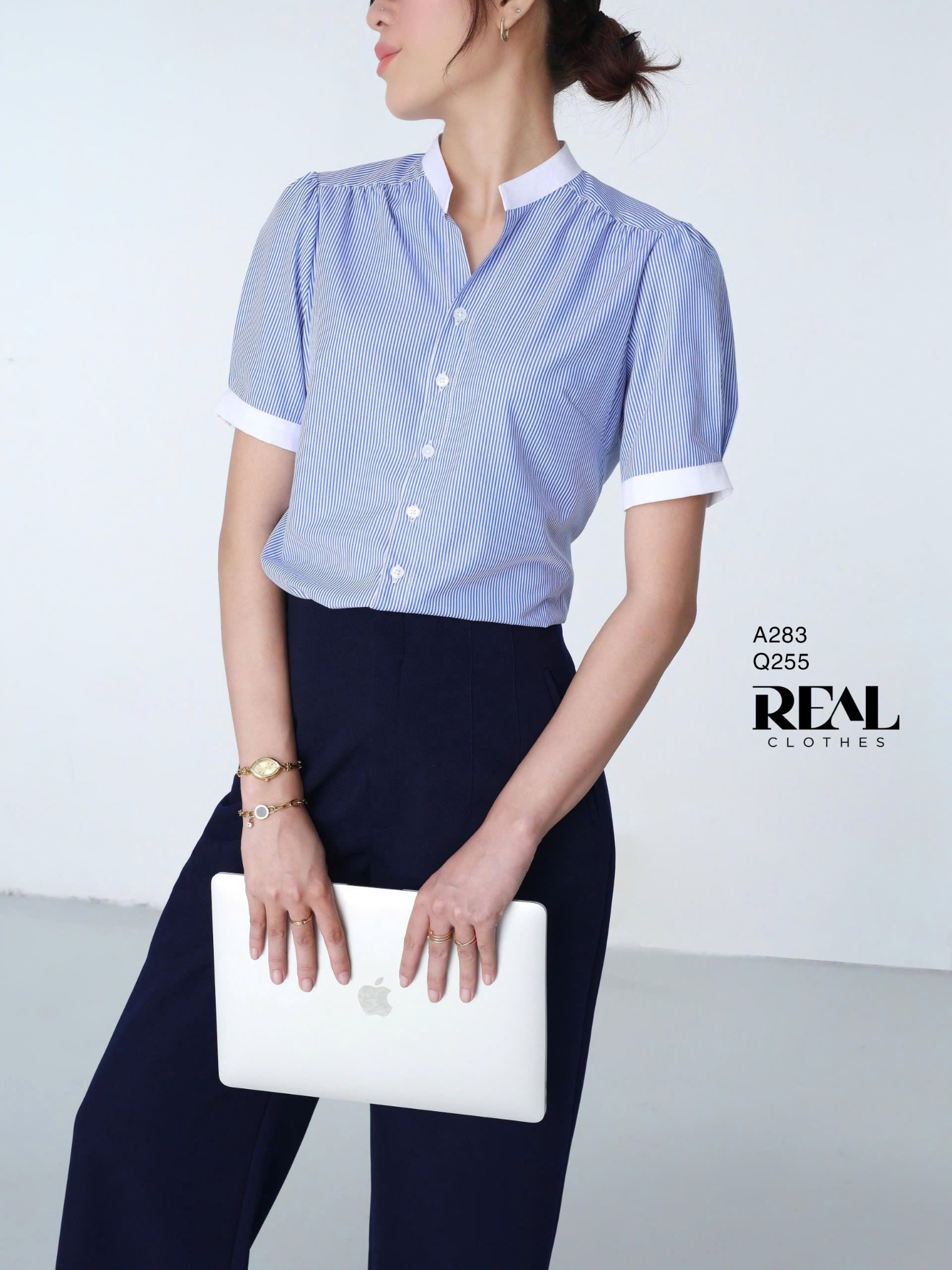 Quần suông Tokyo xanh đen