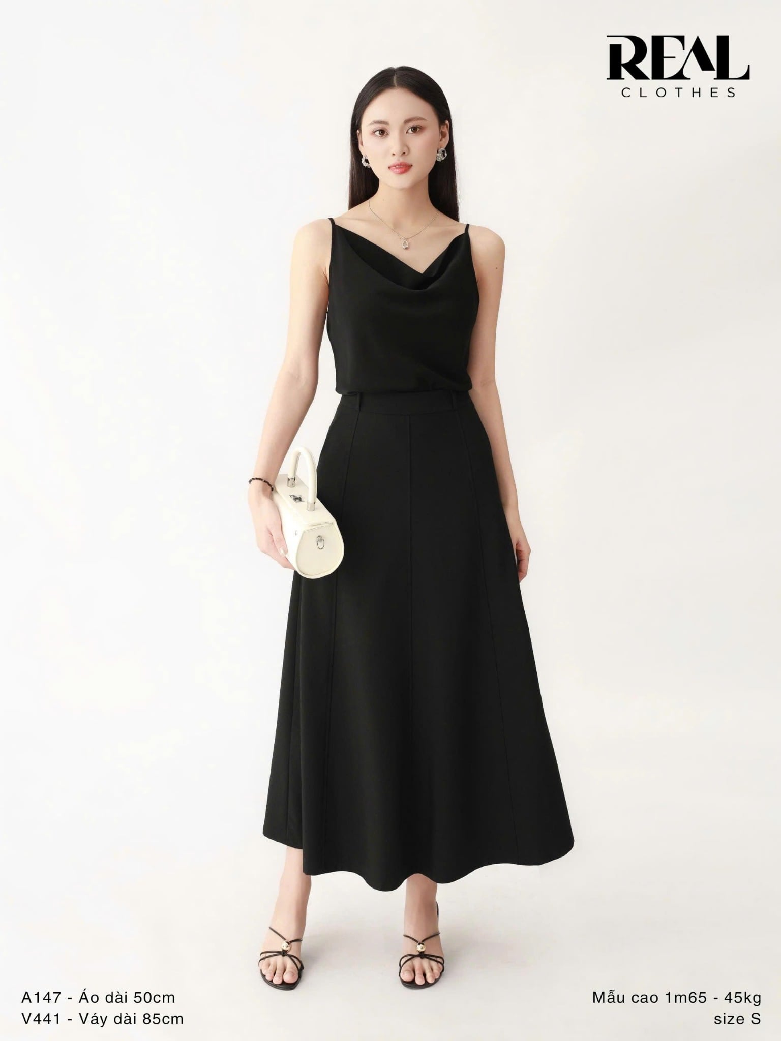  Váy Rachel đen 2026 