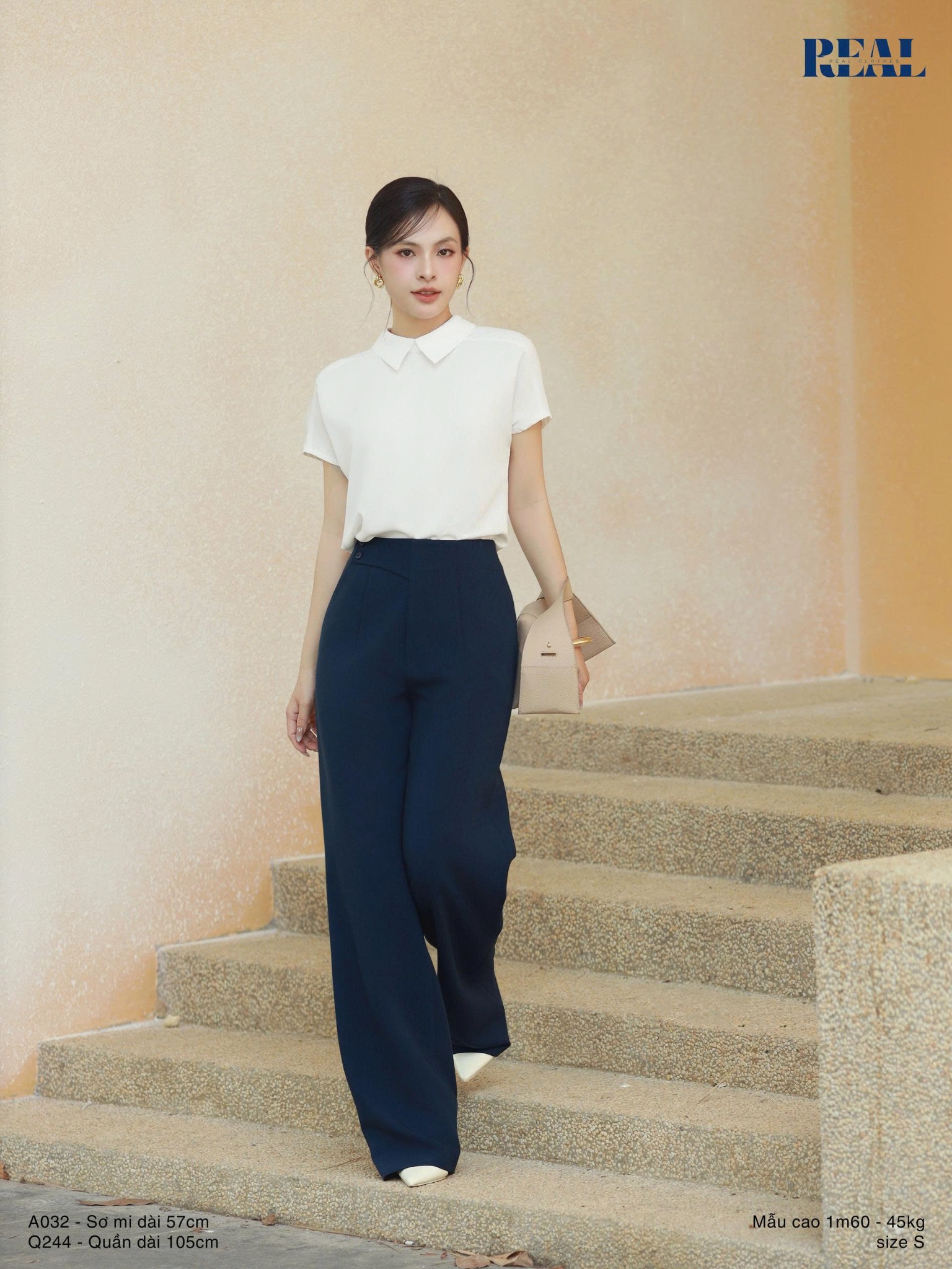 Sơ mi Paris trắng