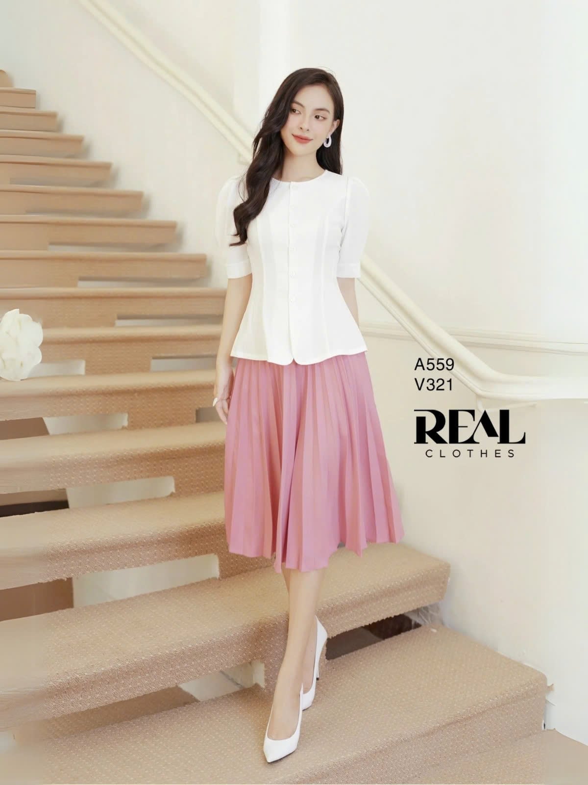 Váy rẻ quạt FINAL SALE