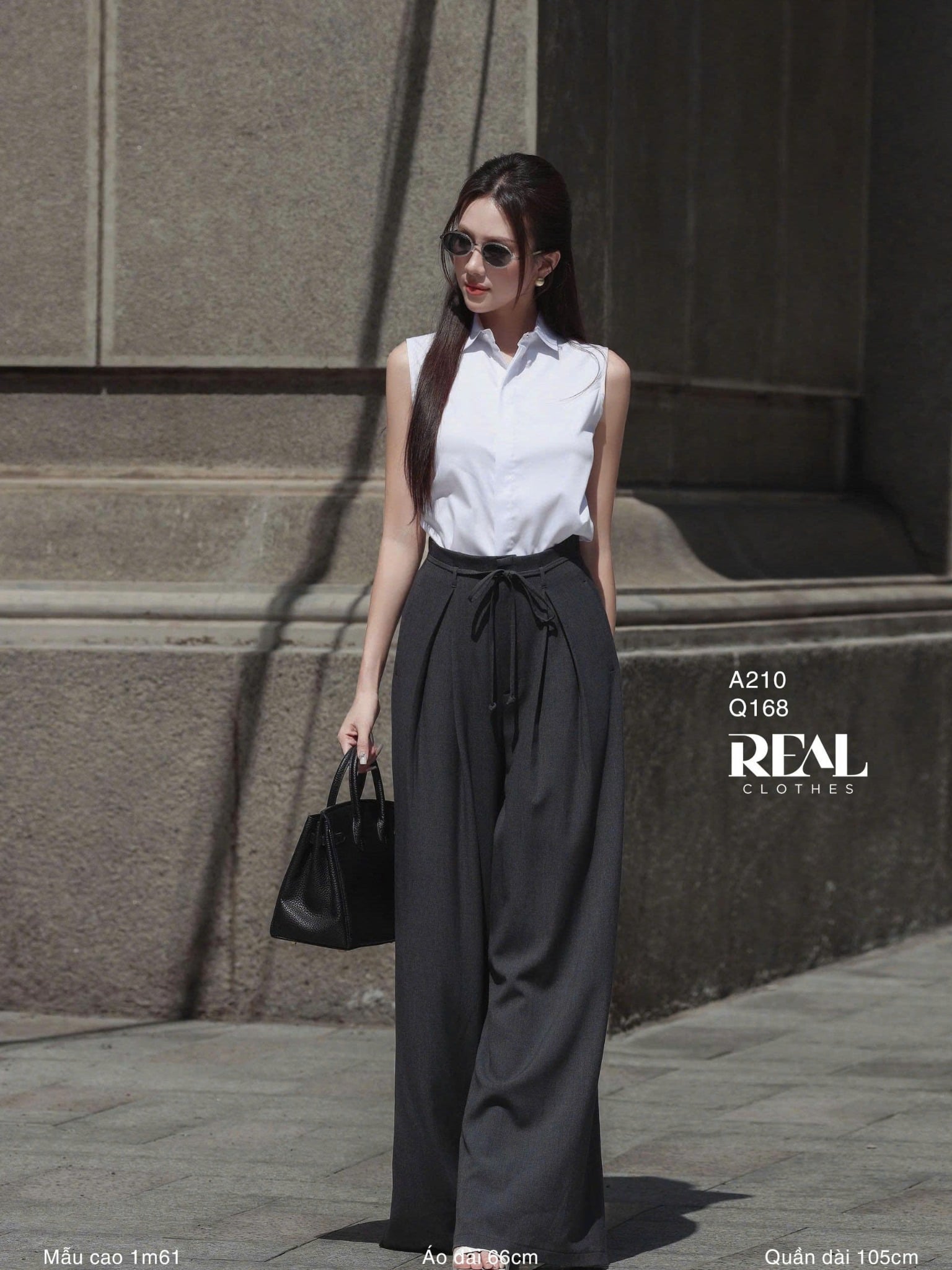 Sơ mi trắng không tay