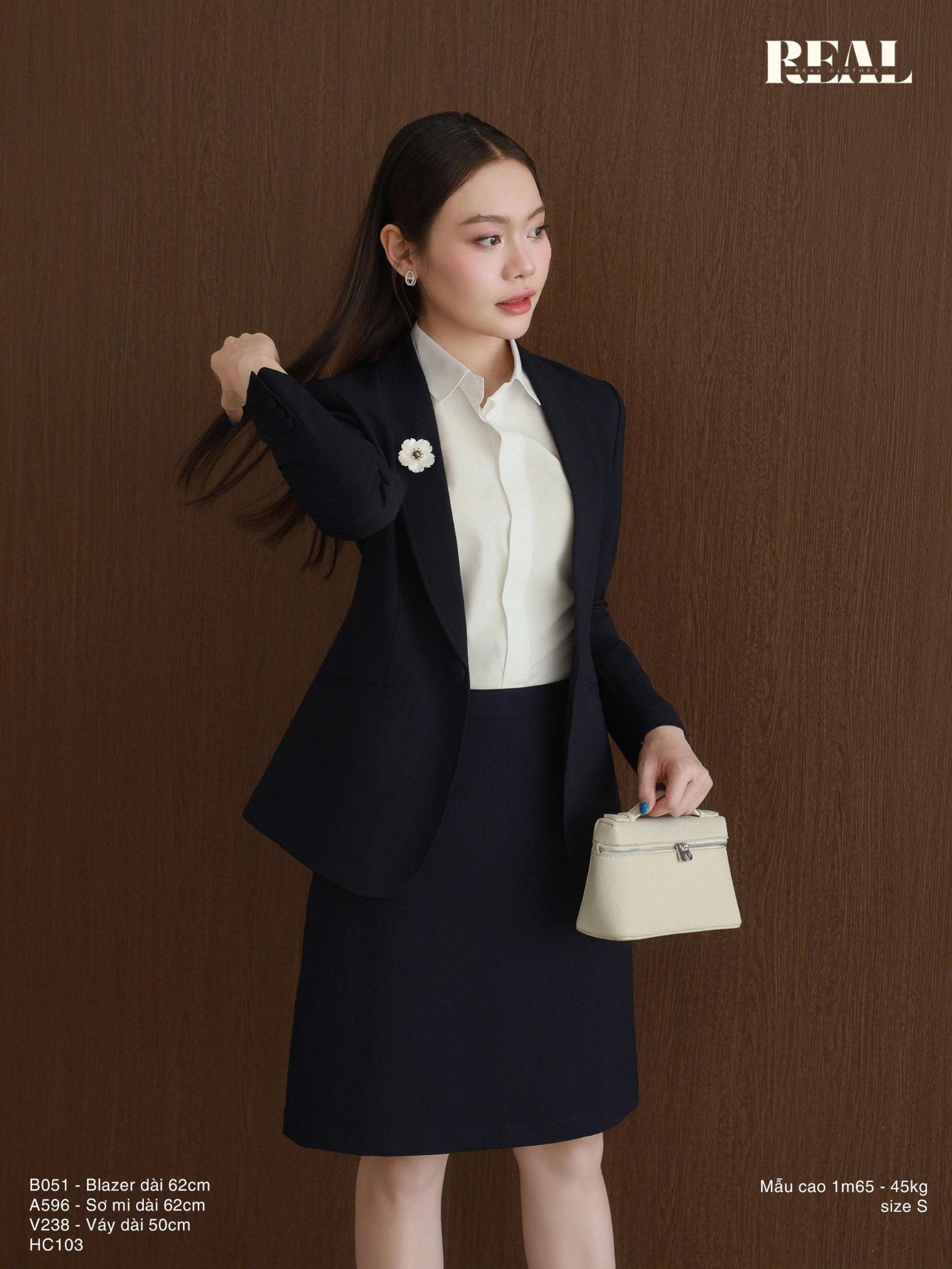 Blazer dài tay dài