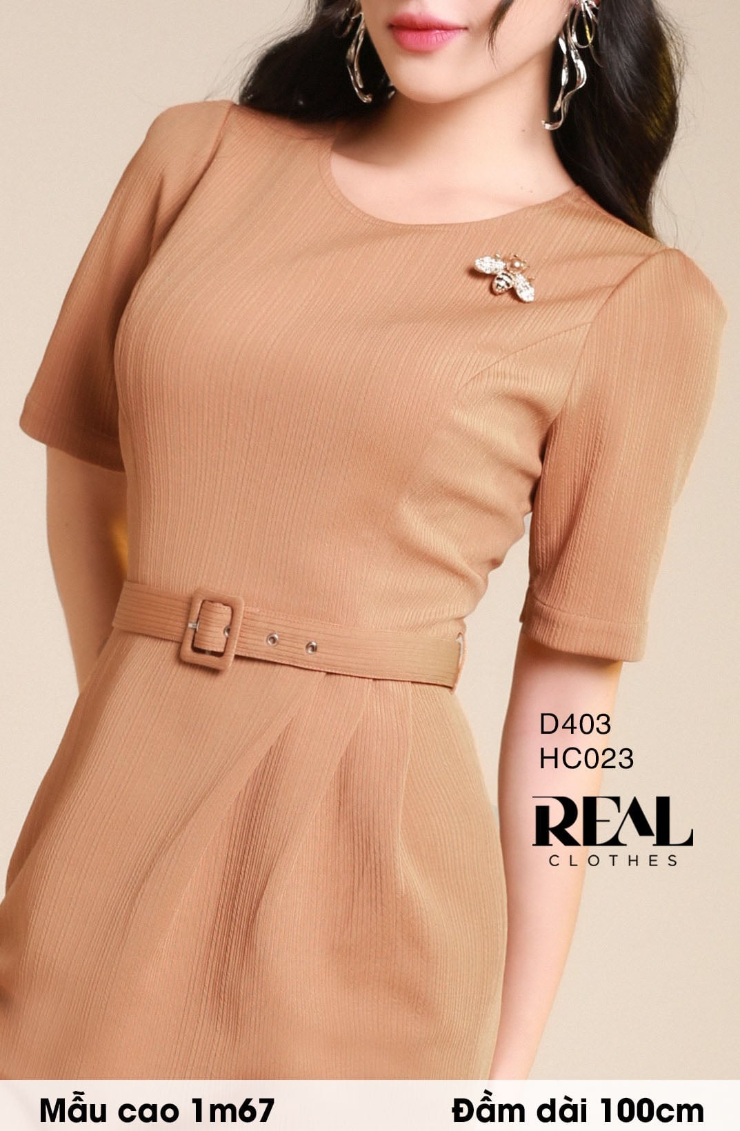Đầm Diana (kèm belt) SALE