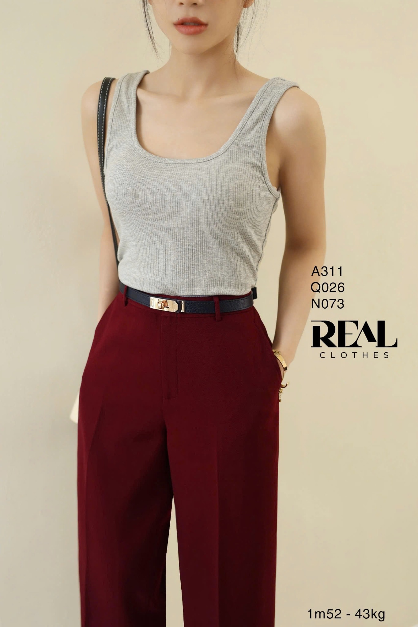 Áo tank top cổ U SALE