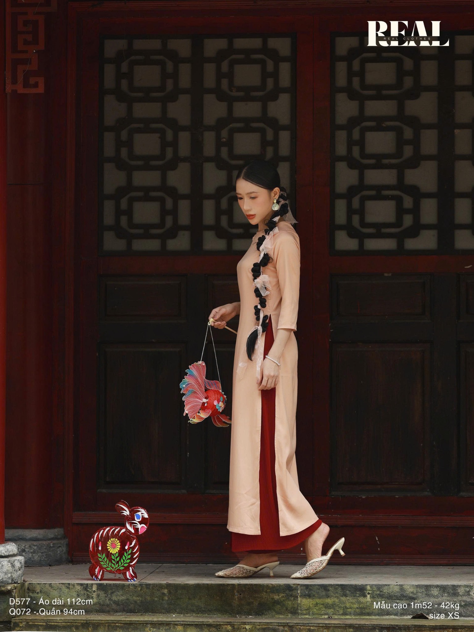 Quần dập li đỏ đô dài 80 / 94 SALE