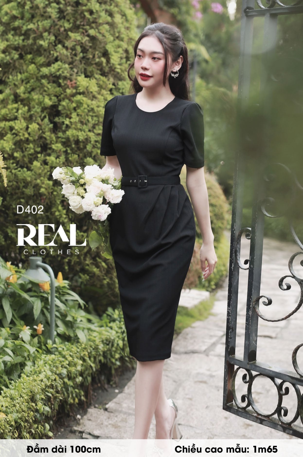 Đầm Diana (kèm belt) SALE