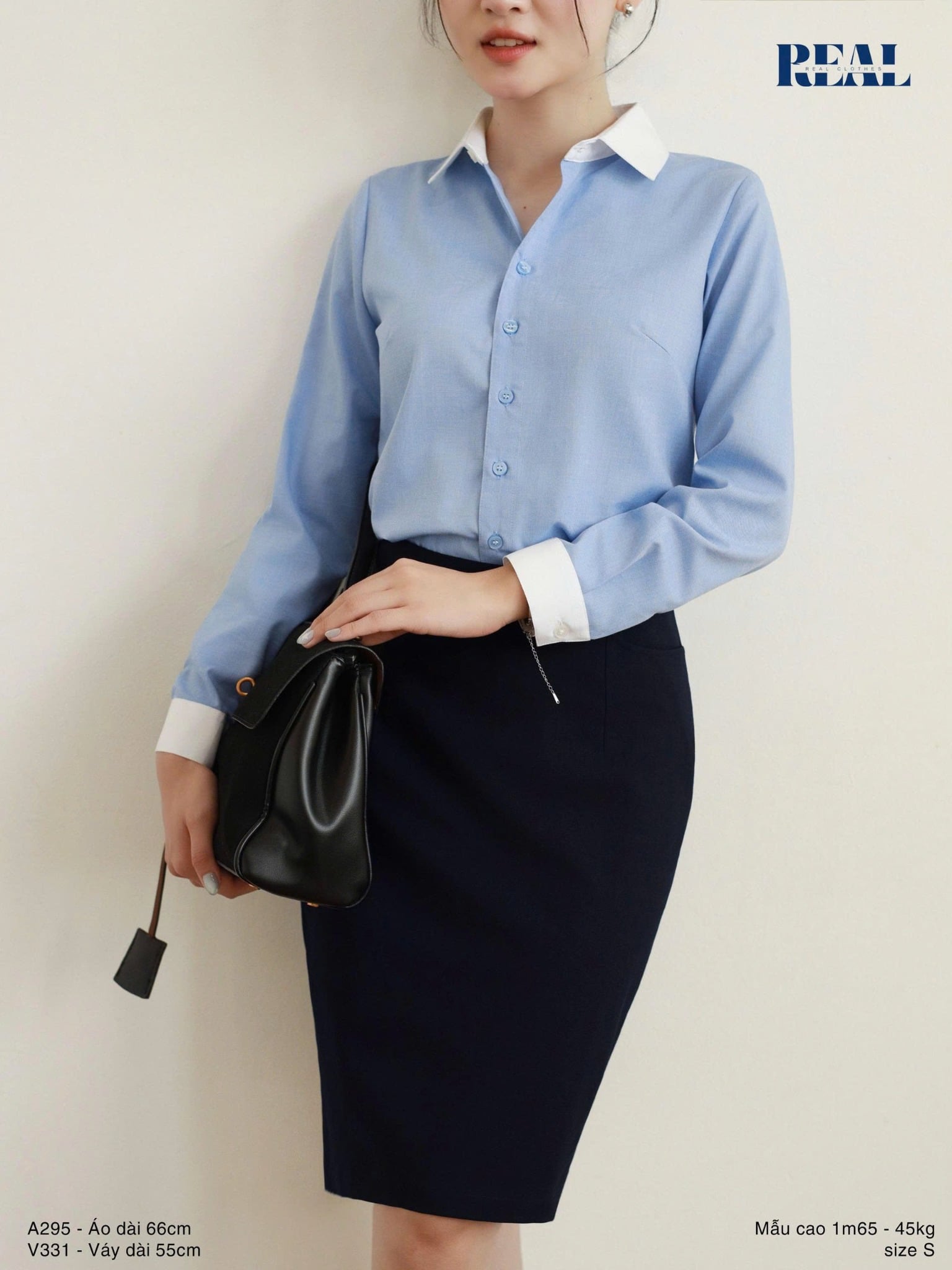 Sơ mi phối cổ Yola