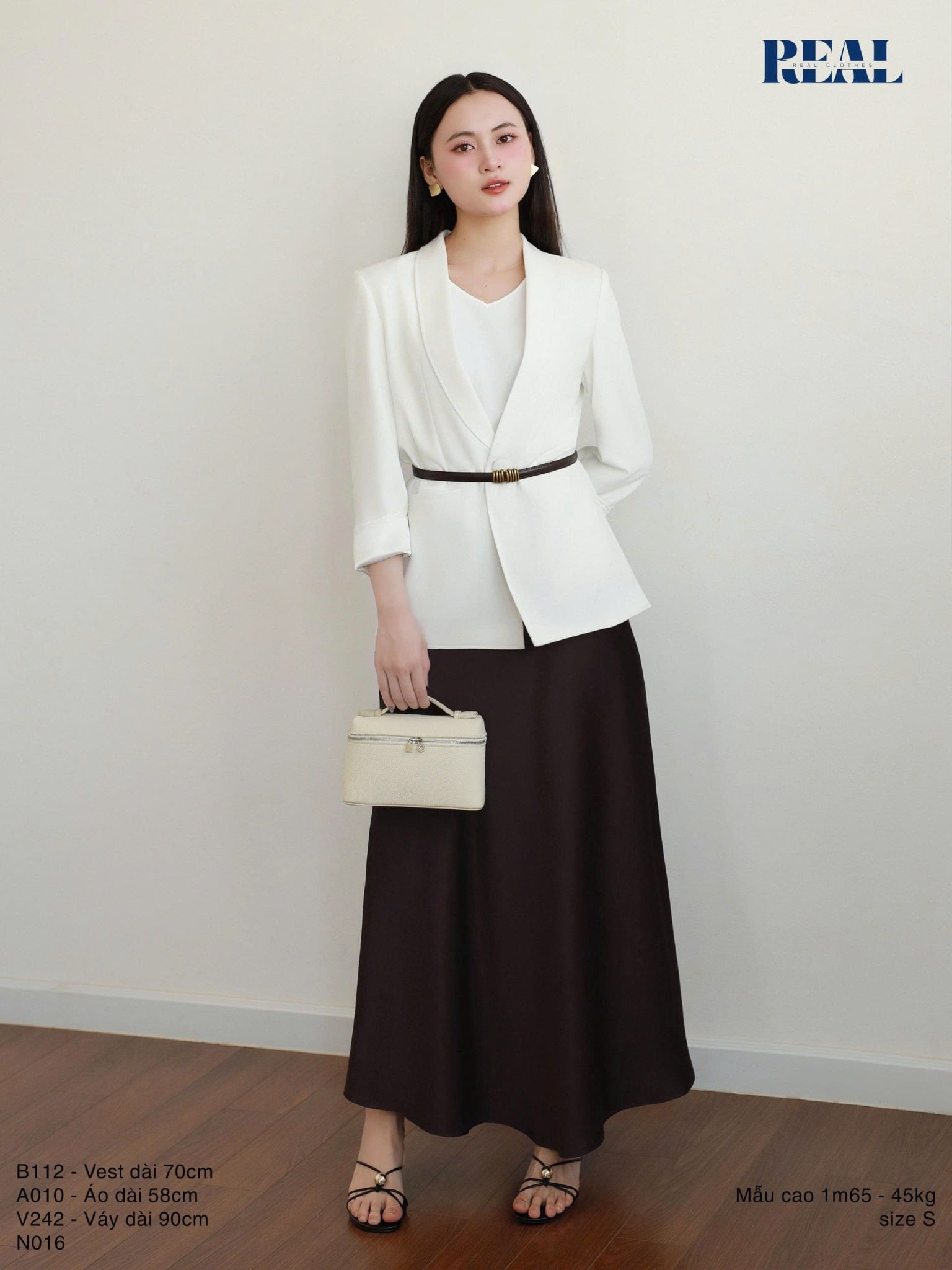 Váy lưng thun lụa
