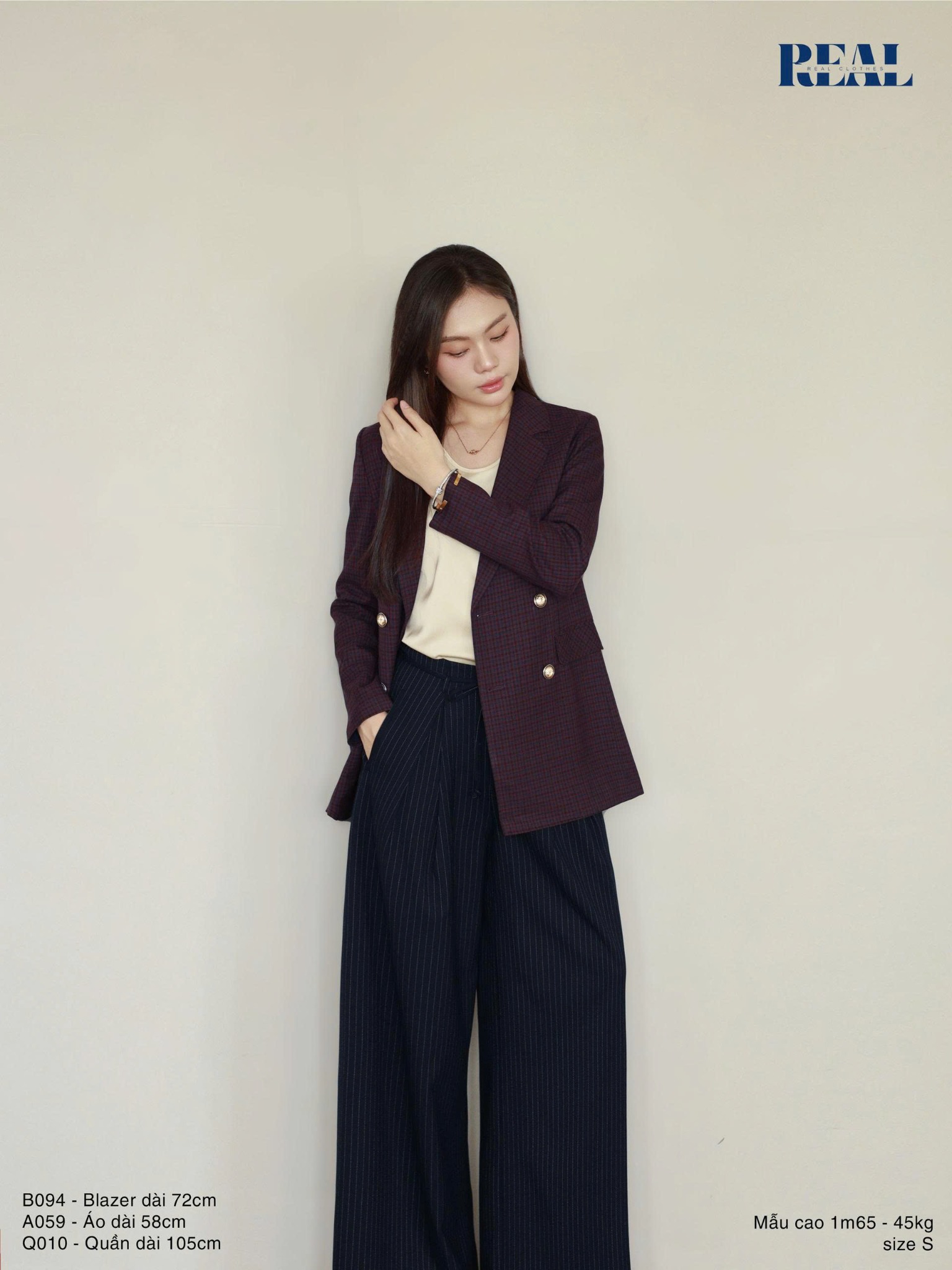 Blazer Kelly caro tím SALE