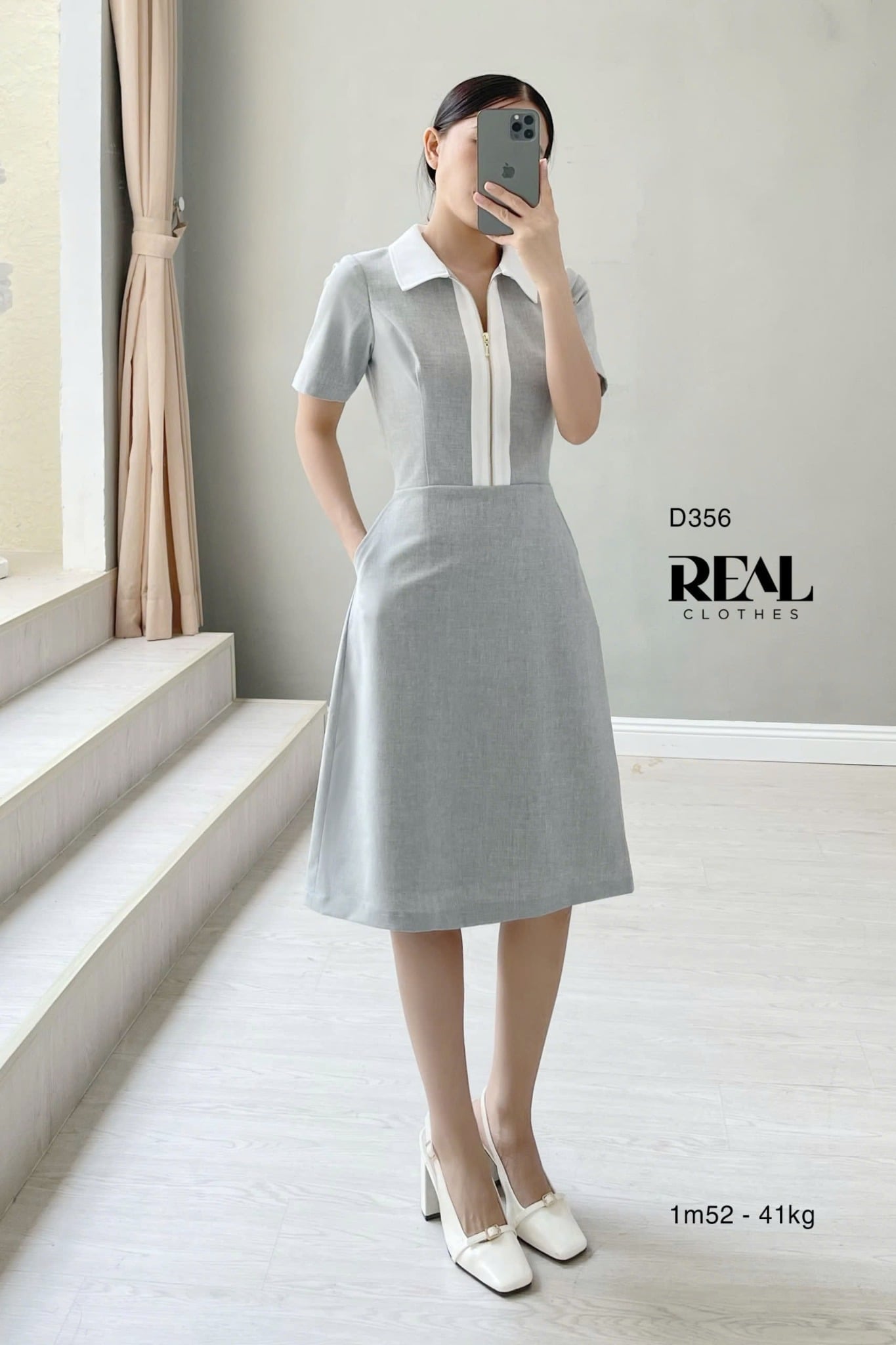 Đầm Zipper SALE