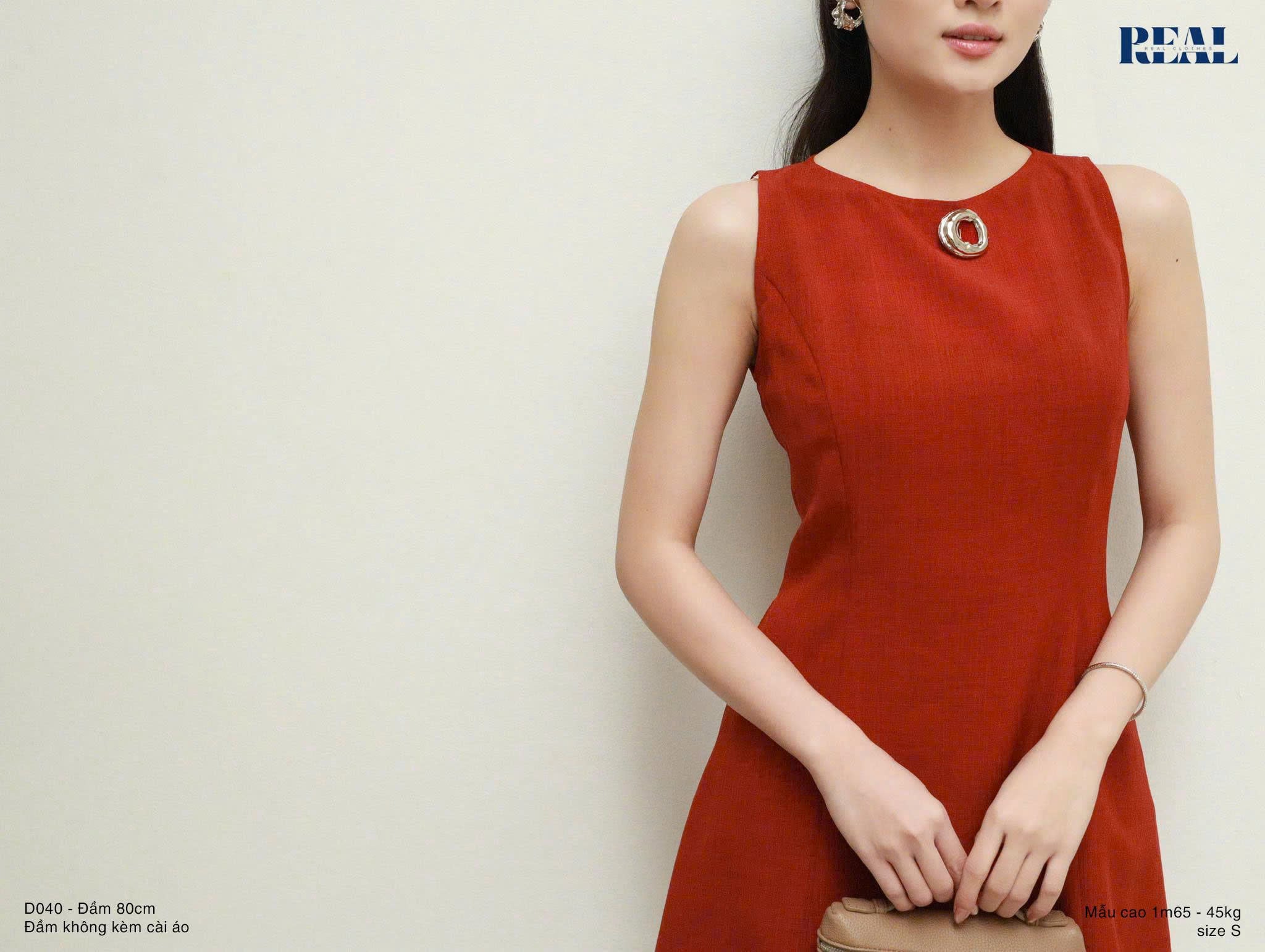 Đầm 8 mảnh Jennie gạch