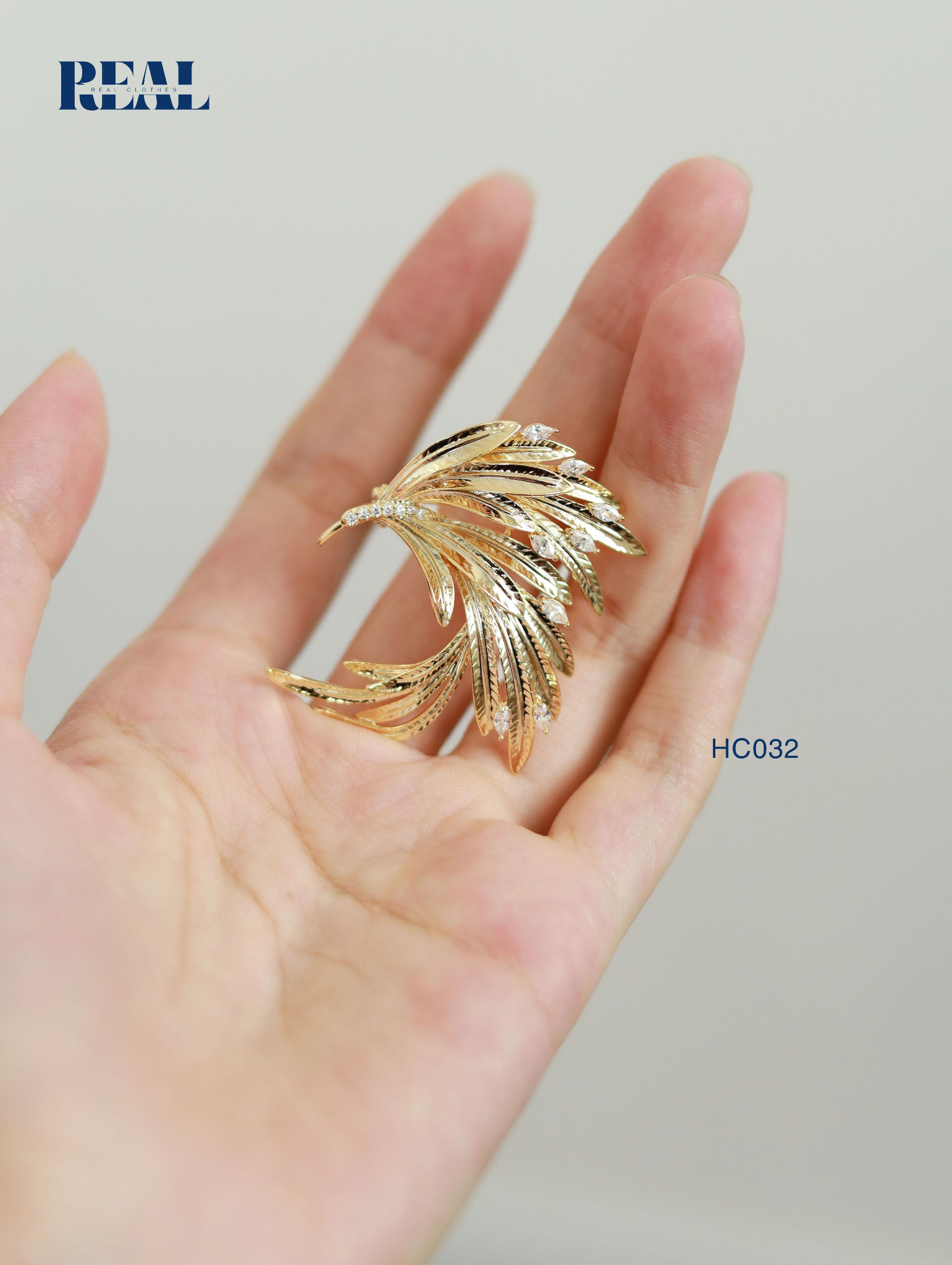 Cài áo Premium mặt trời/lông vũ