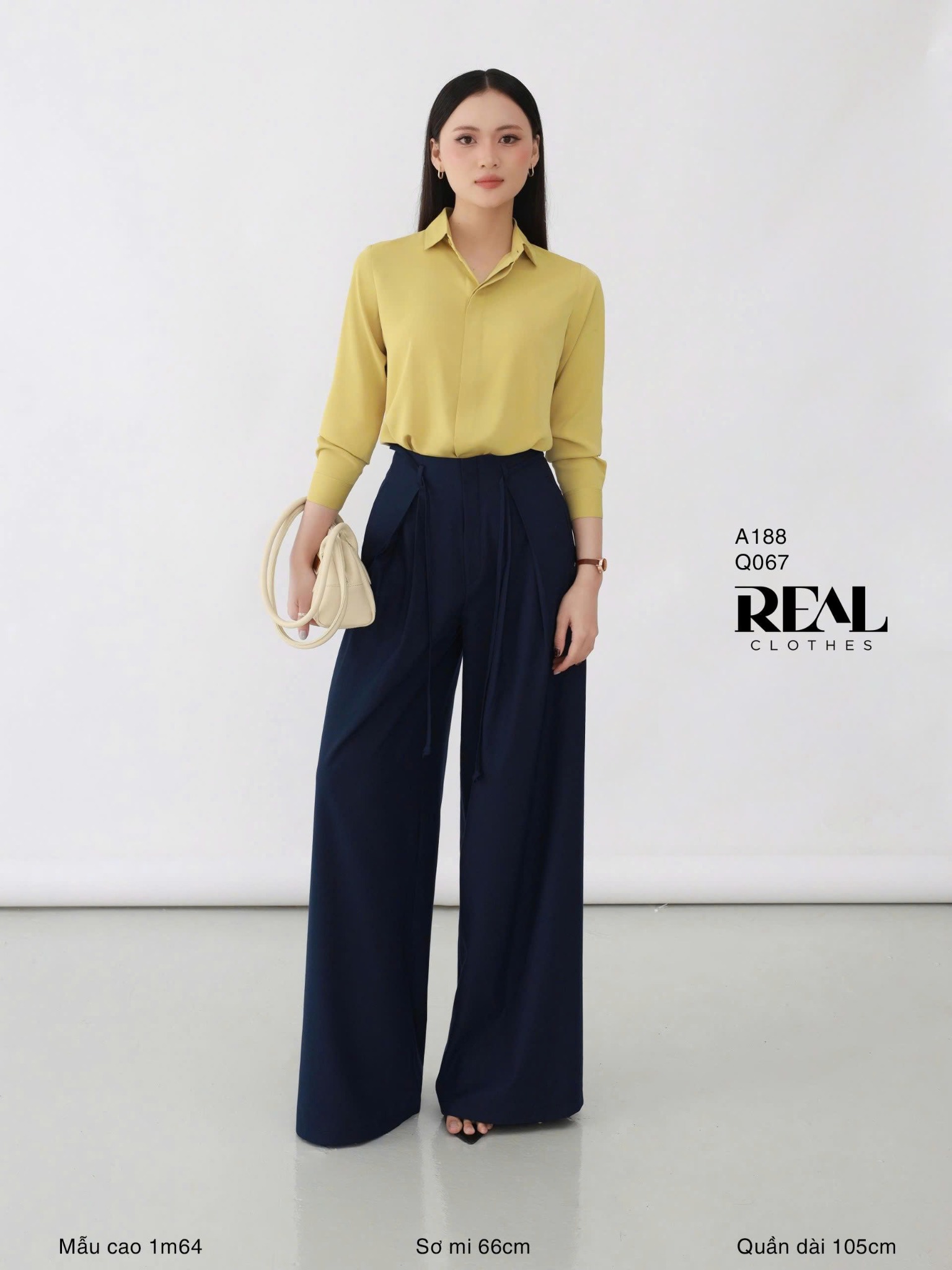 Sơ Mi Cổ Mềm Vàng Cát