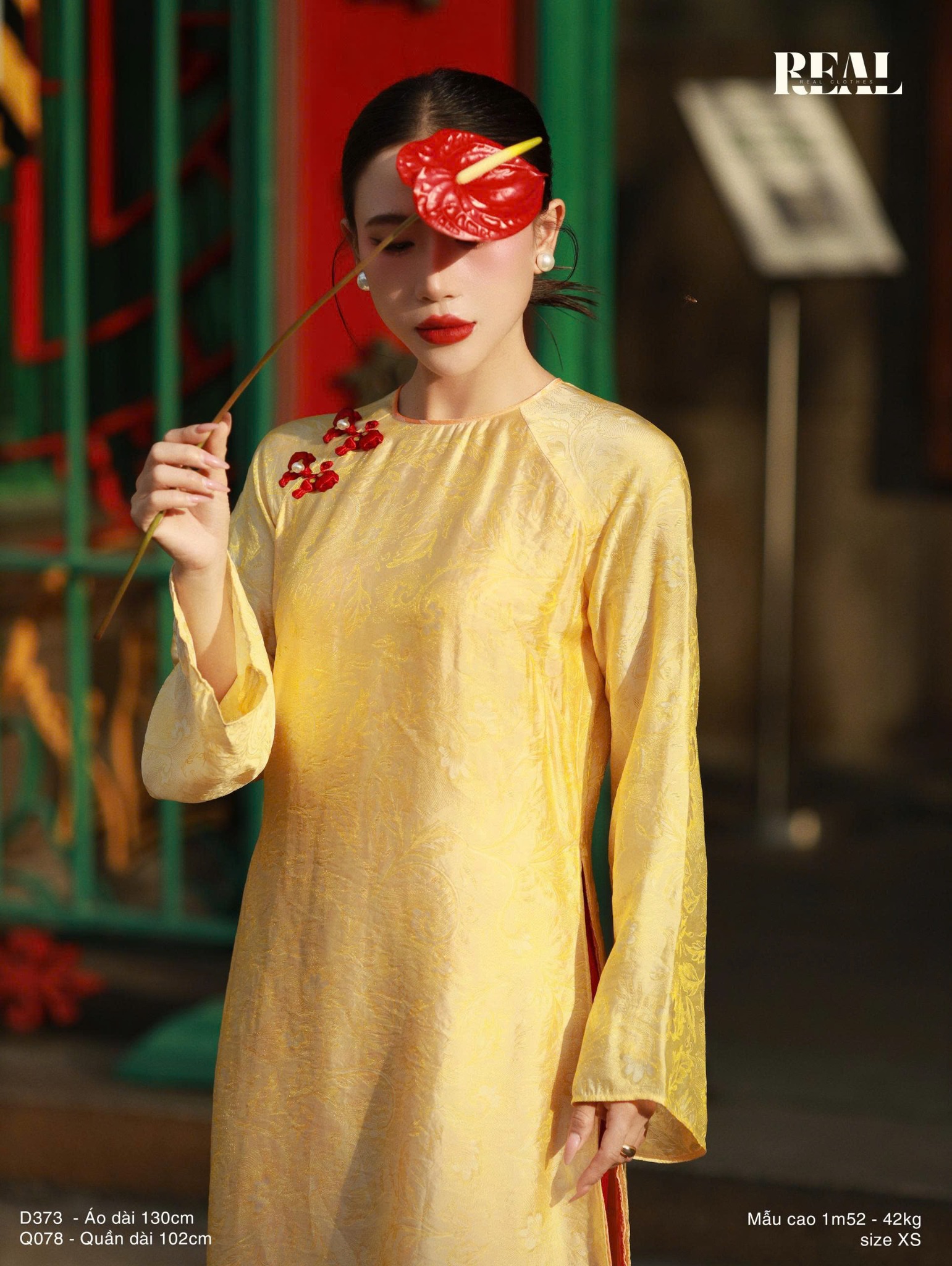 Áo dài 2 tà Lụa Là