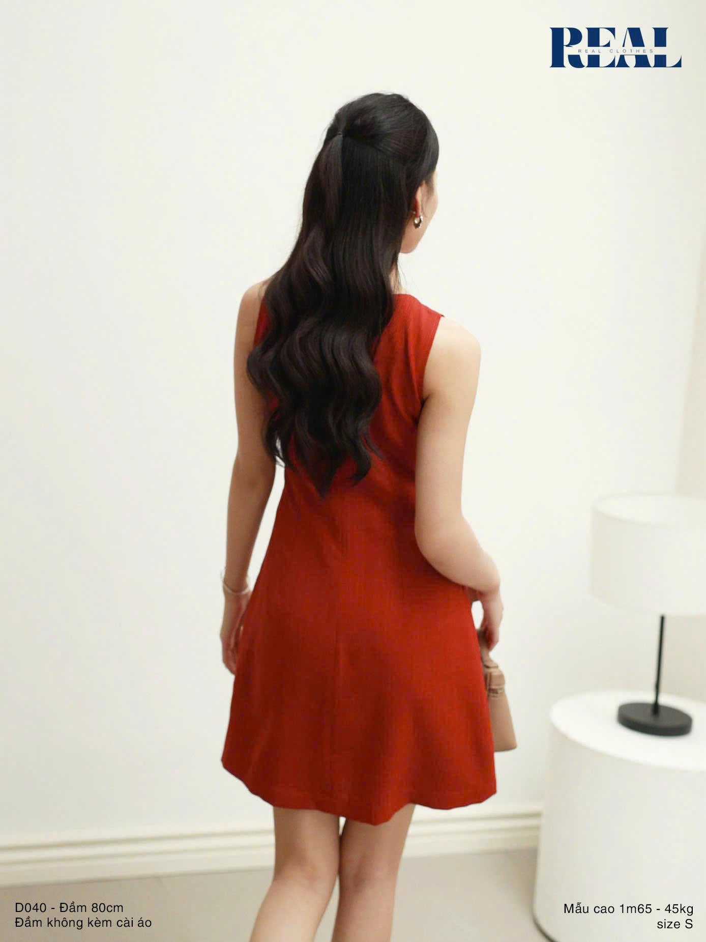 Đầm 8 mảnh Jennie gạch